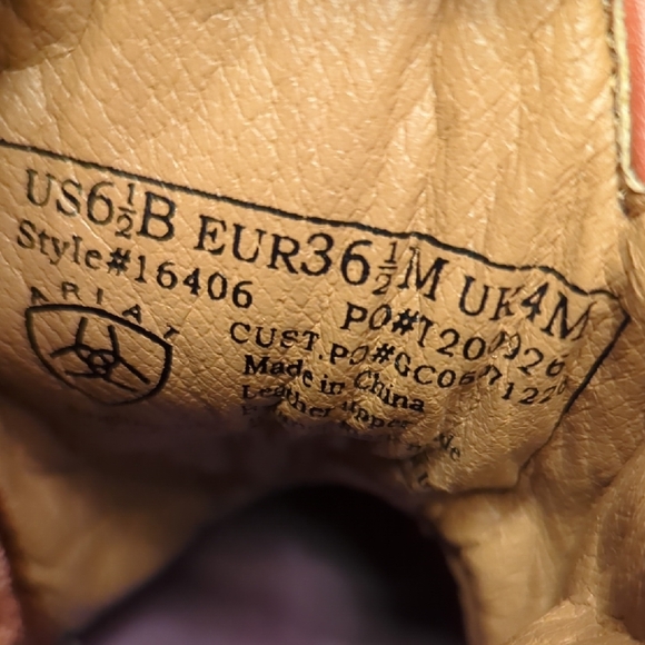 🤎🔶💥⭐Women's Ariat Fatbaby jeweled Western leather Boots size 6.5B🤎🔶💥⭐ - Picture 2 of 12